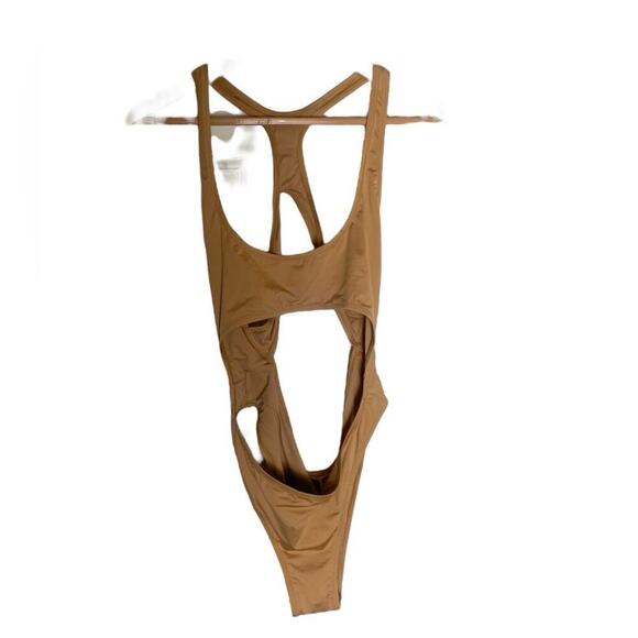 SKIMS Signature Swim Cut Out Monokin One Piece Swimsuit Women's XL - Picture 2 of 7